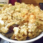 天ぷら処 こさか - かき揚げ丼（大盛り）