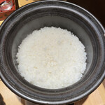 富小路 やま岸 - 白米