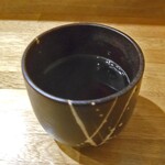 天ぷら処 こさか - 食後に提供されたお茶