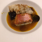 マッシュルーム - 八丈島産尾長鯛のポワレ ブイヤベース仕立て