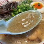だるま大使 - 豚骨スープ