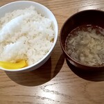 Karamiso Teppan Sutamina Tei - いちよ、ご飯大盛り　プラス50円