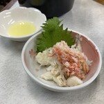 ゆたか食堂 - ずわいほぐし身