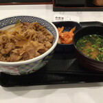 Yoshinoya - 牛丼並、キムチセット