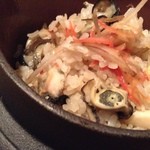 Kamameshikappouagehan - 釜飯 牡蠣と貝柱