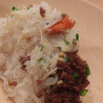 恵比寿　くろいわ - 香箱蟹のご飯。とにかく蟹がたっぷり（201301）