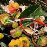 8寸。食材の末尾に「ん＝運」が付くお野菜で頂く縁起料理（201301）