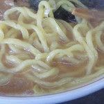 手打らーめん 勝龍 - ラーメン麺拡大