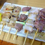 千住の永見 - 串焼きセット