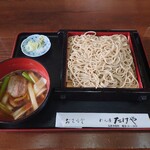 めん房　たけや - 料理写真:かも汁