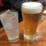Izakaya Tsukushi - チューハイプレーン　生ビール