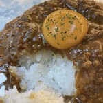 女子大スパイス - キーマカレーのアップ