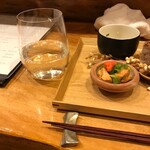 Ishimatsu Sandaime - 冷酒はグラスで