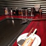 お好み焼 ゆかり - テーブル