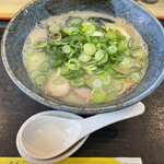 Tonkotsu Menya Hino Kuni - 火の国しおラーメン+九条ネギ　750+100円