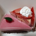 ケーキハウス ヨシオ - 料理写真:フランボワーズ&いちごのレッド