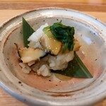 晴小波 - 最初にシャリ 飲む前の胃にはいいなー。