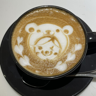 Bikafe - カフェラテアートは熊ちゃん