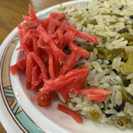 大久ラーメン - 高菜チャーハン