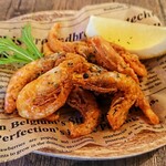 Fried sweet shrimp