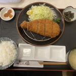 とんかつ 川久 - 黒豚ロースかつ定食　1,900円
