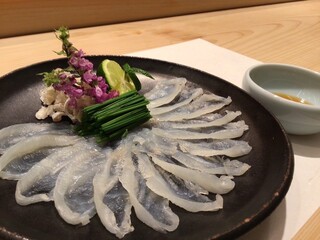 Sushi Urayama - 季節限定の虎河豚