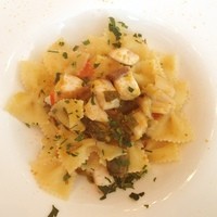 IL PINOLO 梅田 - 下仁田ネギとお魚のショートパスタ