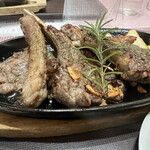 レストラン こぐま - 羊のステーキ