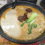 ラーメンとんとん - 5度+肉味噌・ゴマ追加トッピング