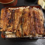  うなぎ川菊 - うな重、菊、大盛