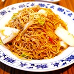重慶飯店 - これも素晴らしい！「蝦醤海鮮炒麺」