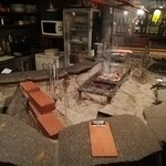 漁師のあぶり家 - 炭火焼き