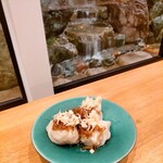 酒楽亭 空庵 - 干し貝柱と揚げエノキ