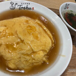 れんげ食堂 Toshu - 天津飯＋スープ 