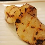 帆掛鮨 - ホタテ炙り（2012年12月）