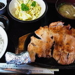 直ちゃん - 鶏モモ焼き定食（'13/1）