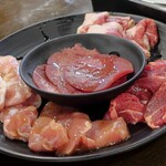 Shichirin Yakiniku Anan - 安安王道５種盛り合わせ