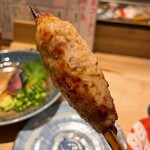 焼鳥 空 - 七本セット 1590円
      ハツ、極上もも、軟骨つくね、砂肝、ちょうちん、コーチンむね