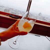 鉄板焼 ときわ - 17階からの景色を見ながら乾杯