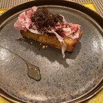 Dessert Le Comptoir - フォアグラ風味のフレンチトースト