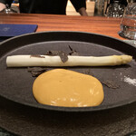 蒼 - フランス・ロワール産　白アスパラガス
      オランデーズソース