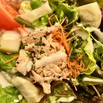 ビストロ ハムサ - シャッキシャキ元気野菜てんこ盛りニース風サラダ