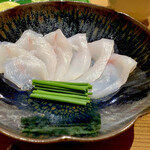 炎水 - ふぐ刺身