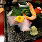 會津懐石 鶴我 - 常磐物、お造り