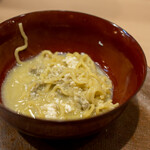 うを徳 - 2022.2 鳥取松葉蟹の蟹味噌と白味噌バターラーメン