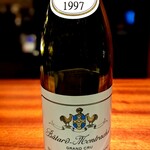 蒼 - Batard Montrachet Grand Cru 1997シェフがこの日のためにご用意くださったワイン。せっかくの心尽くしを私は香りだけ頂きました( ；∀；)