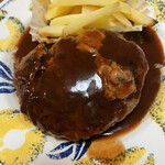 肉の牛善 - デミグラスソースで