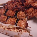 酉や 喜兵衛 - 焼き鳥テイクアウト。写真はタレ。