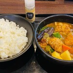 Koko Ichiban Ya - ベジタブルスープカレー(期間限定)966円