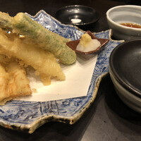 銀座 玉ゐ - 穴子の天ぷら1200円